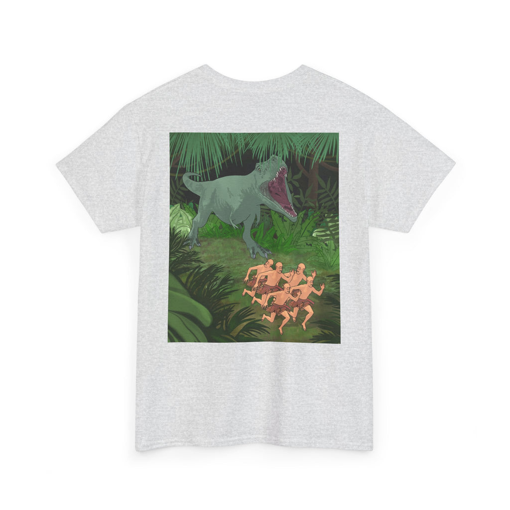 T-shirt Chauve qui peux manches courtes imprimés