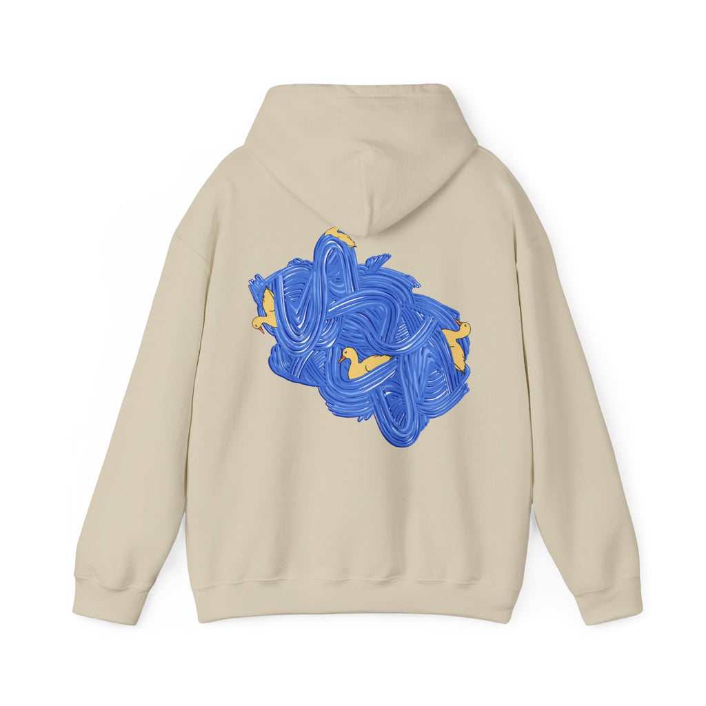 Sweat à capuche Duck Wave manches longues imprimés