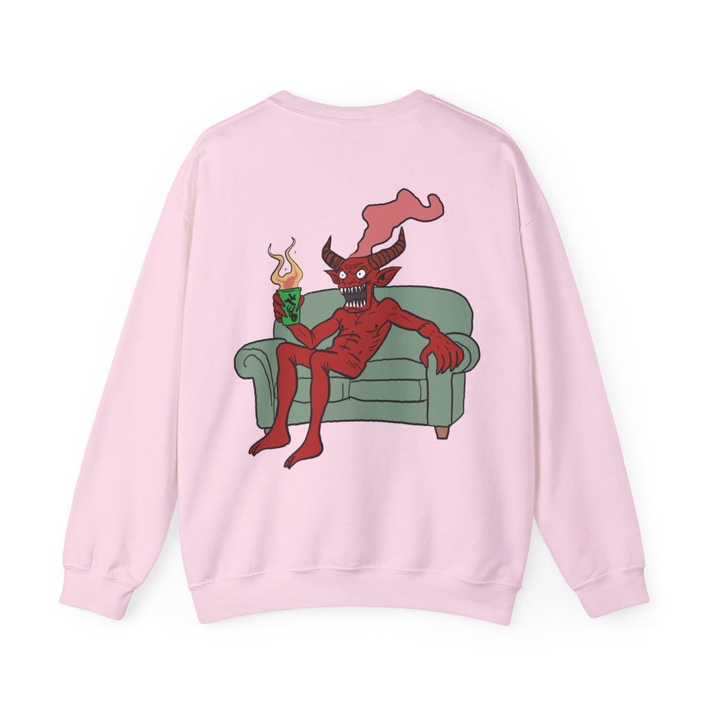 Sweatshirt Démon manches longues imprimés