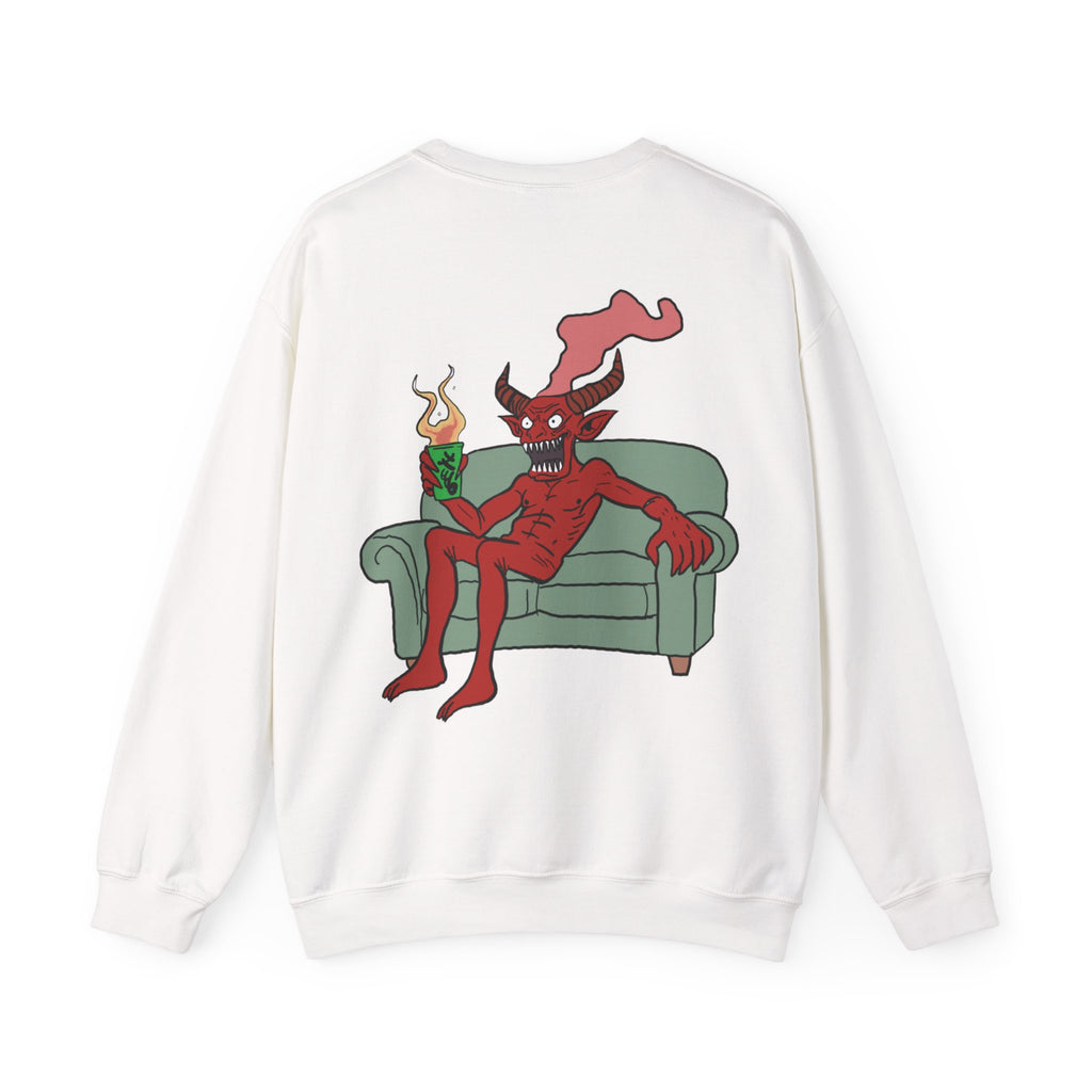 Sweatshirt Démon manches longues imprimés