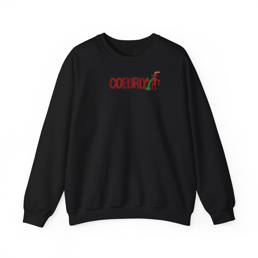 Sweatshirt Démon manches longues imprimés