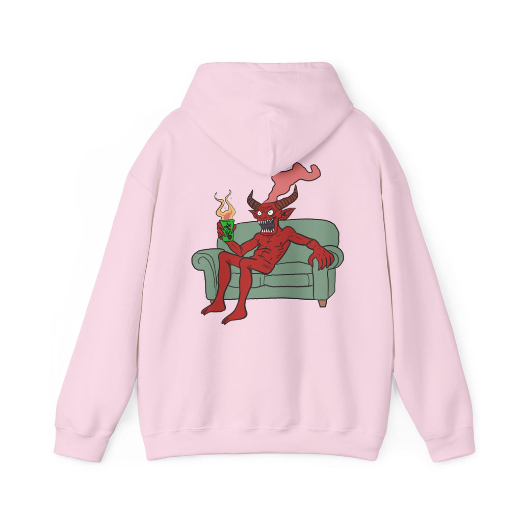 Sweat à capuche Démon manches longues imprimés