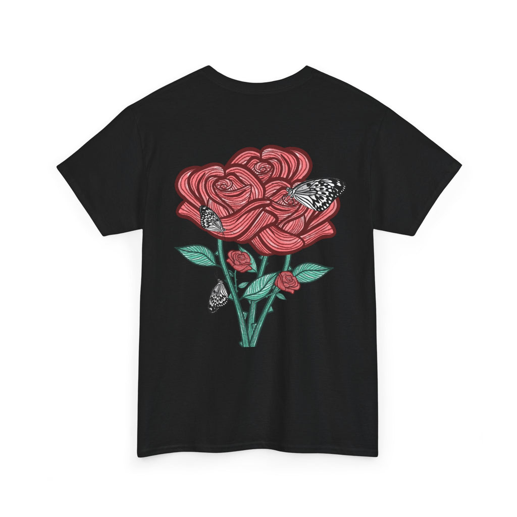 T-shirt Les Roses manches courtes imprimés