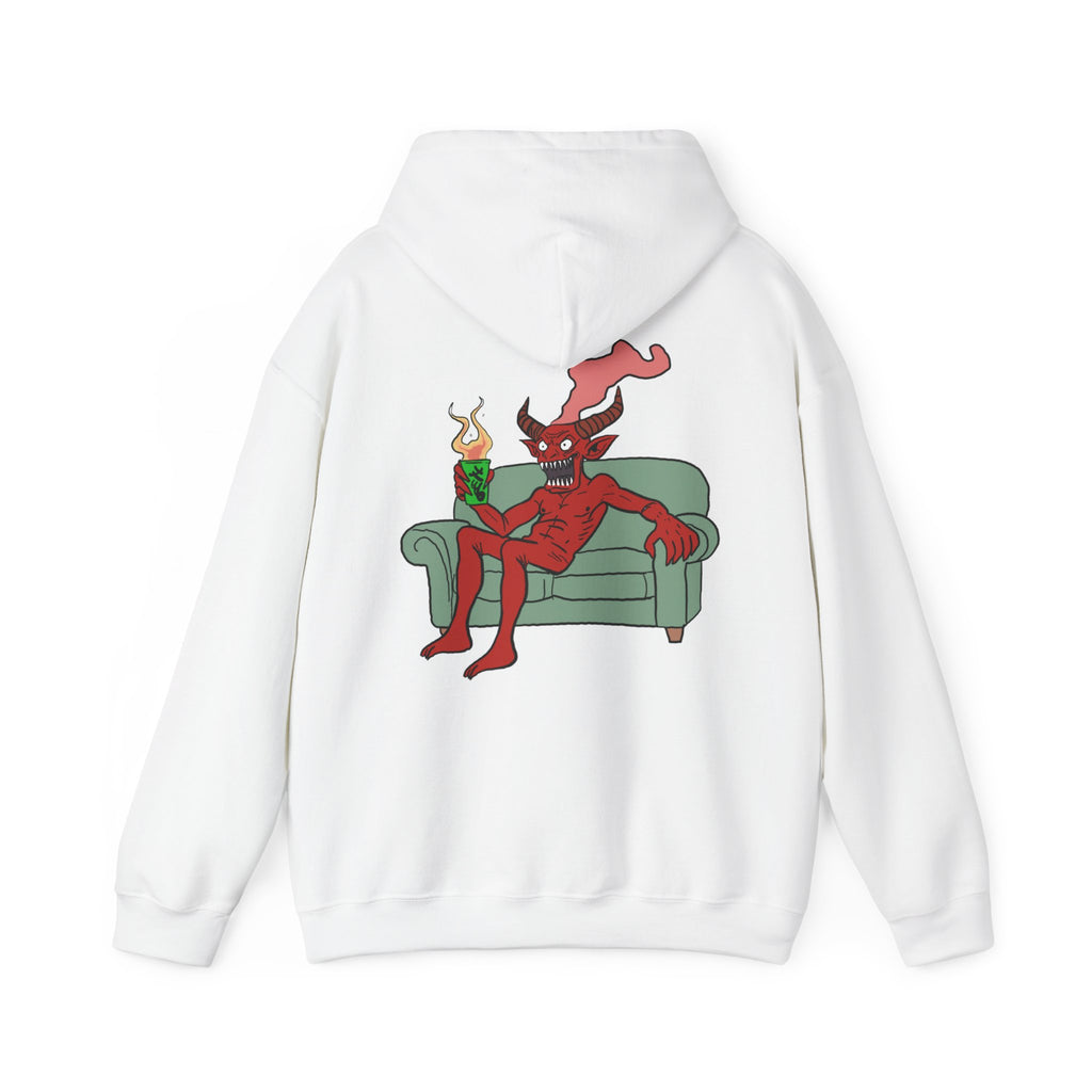 Sweat à capuche Démon manches longues imprimés