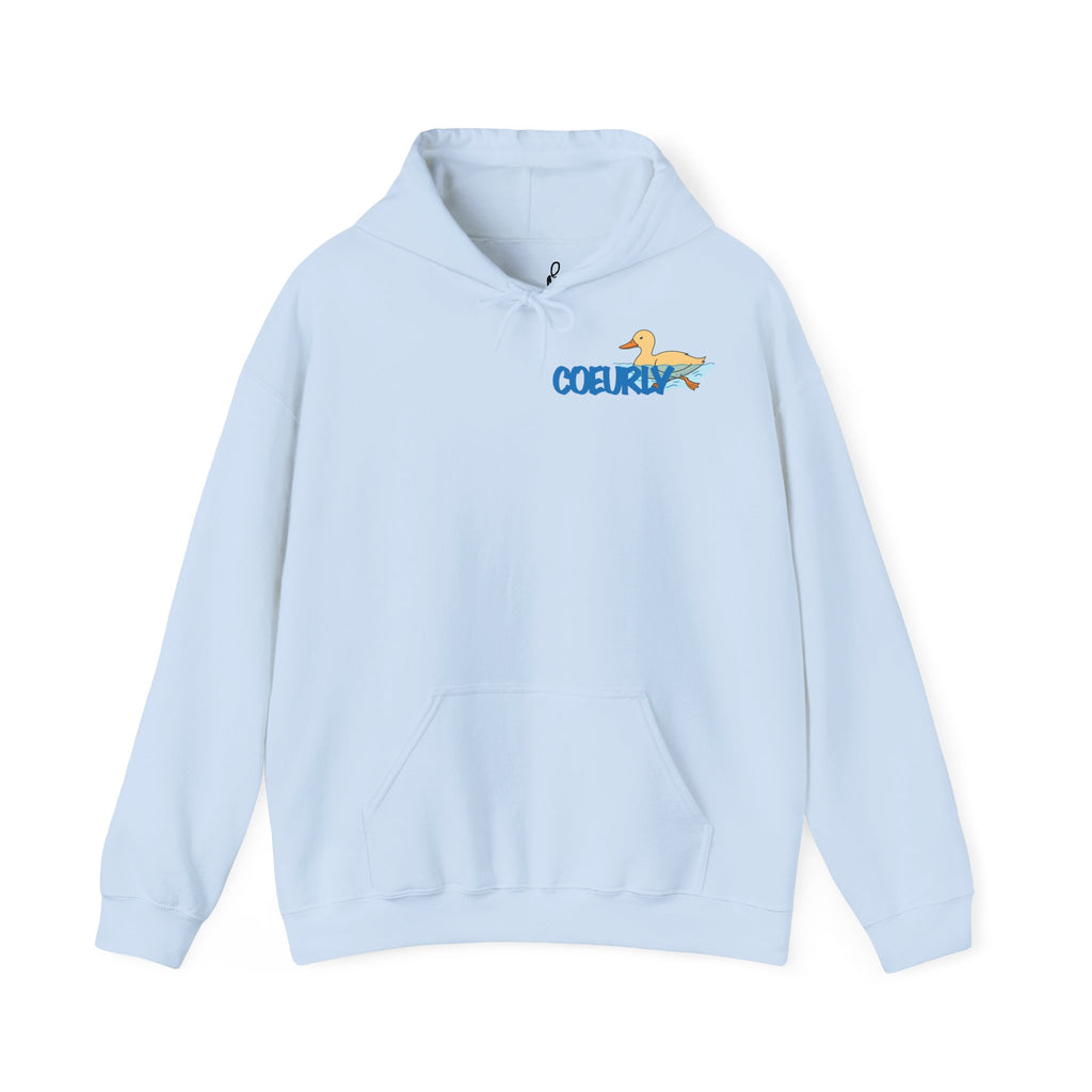 Sweat à capuche Duck Wave manches longues imprimés