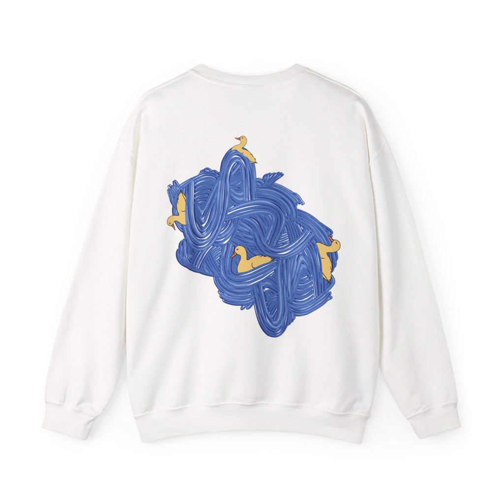 Sweatshirt Duck Wave manches longues imprimés