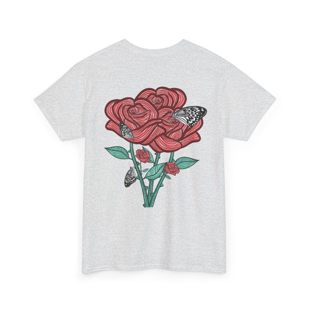 T-shirt Les Roses manches courtes imprimés