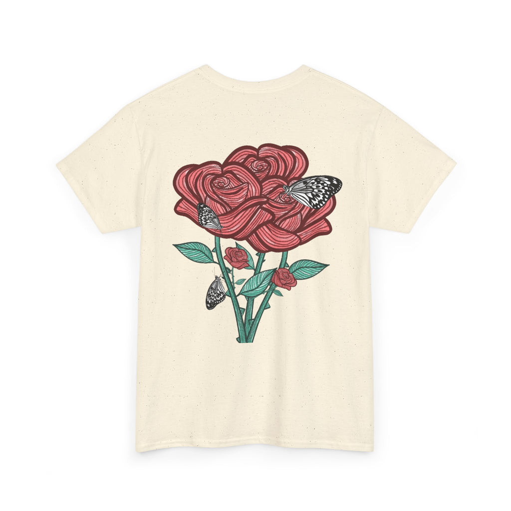 T-shirt Les Roses manches courtes imprimés