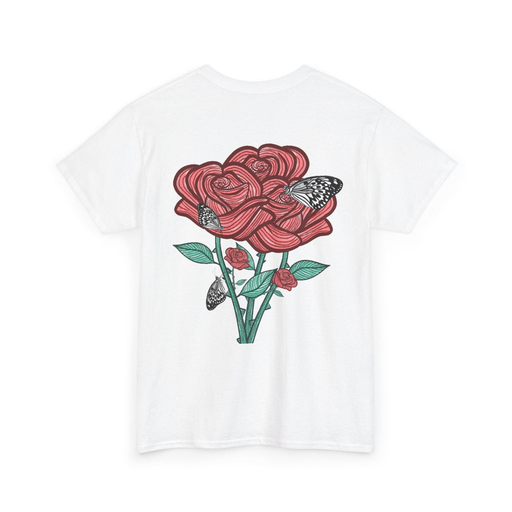T-shirt Les Roses manches courtes imprimés