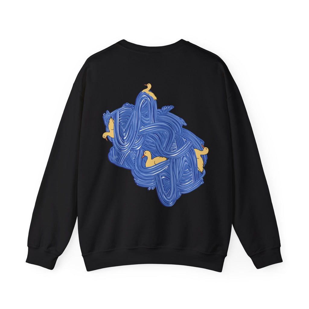 Sweatshirt Duck Wave manches longues imprimés
