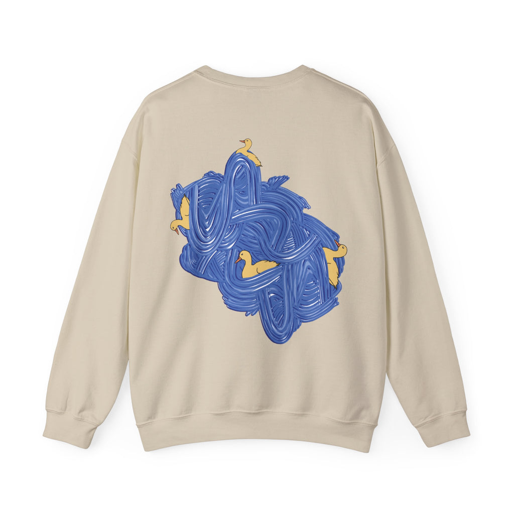 Sweatshirt Duck Wave manches longues imprimés