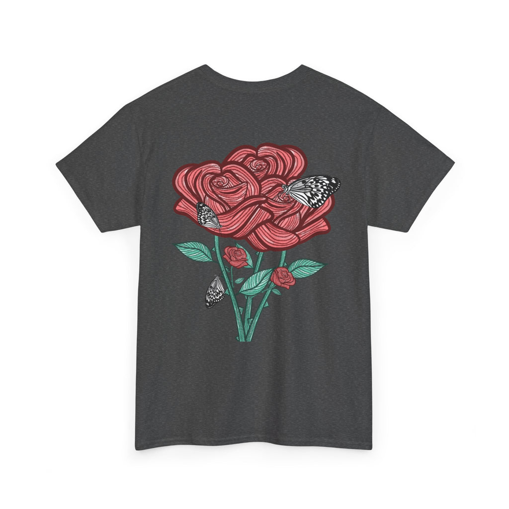 T-shirt Les Roses manches courtes imprimés