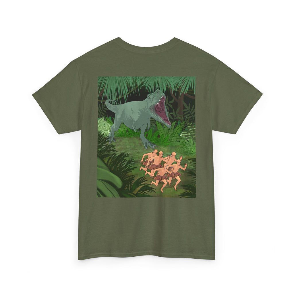 T-shirt Chauve qui peux manches courtes imprimés