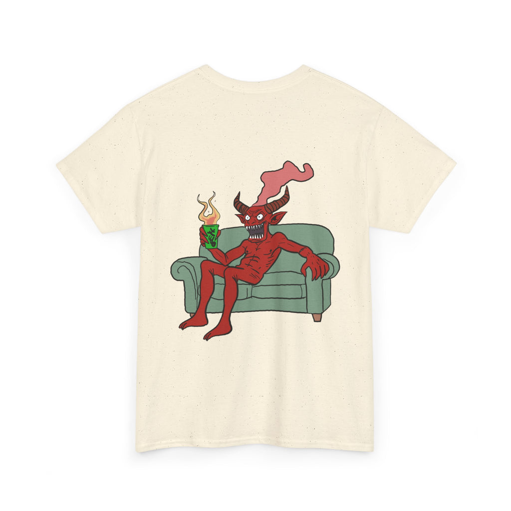 T-shirt Démon manches courtes imprimés