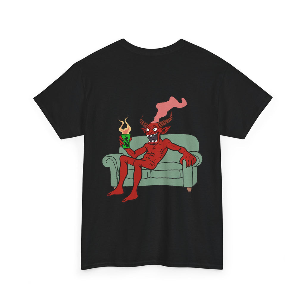 T-shirt Démon manches courtes imprimés