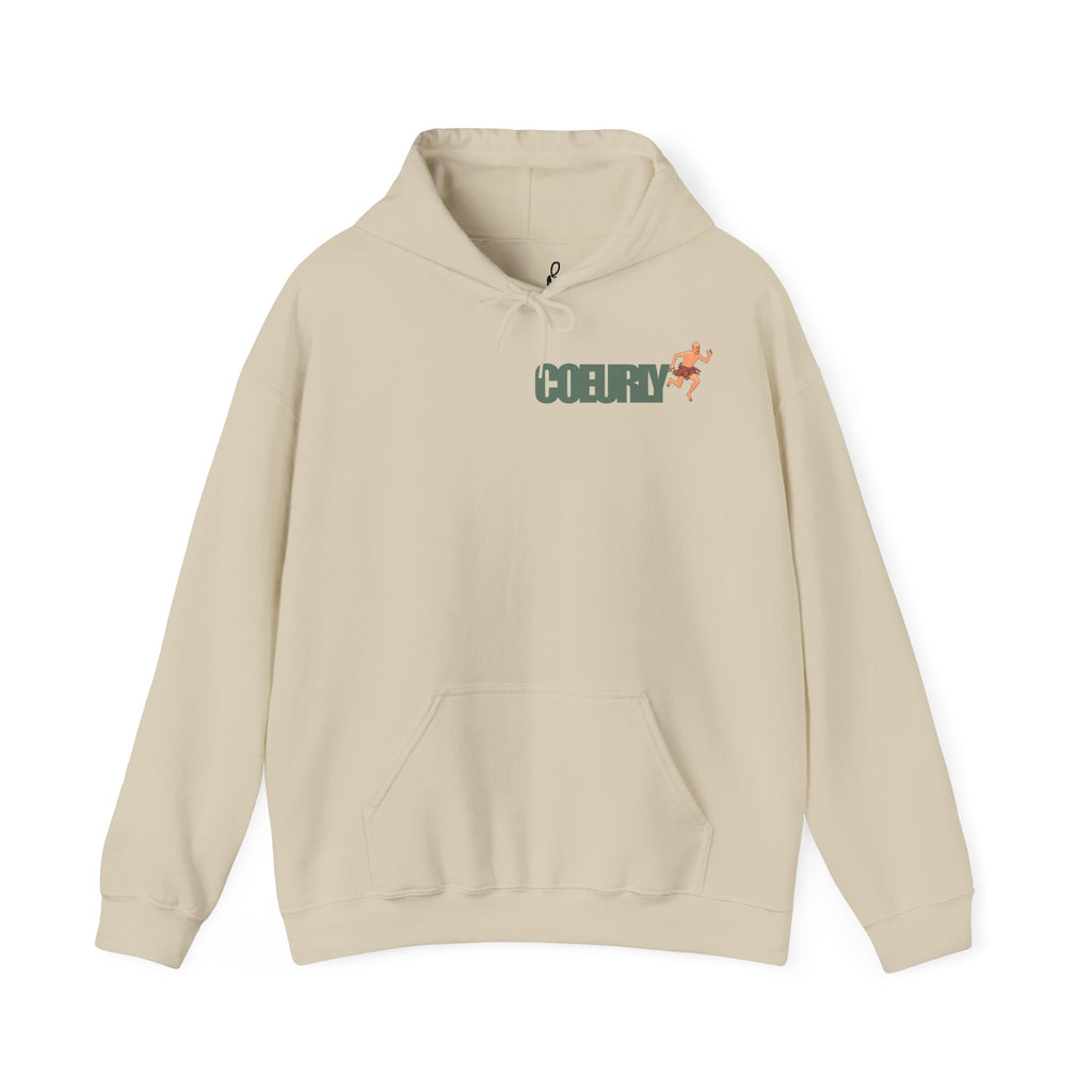 Sweat à capuche Chauve qui peux manches longues imprimés