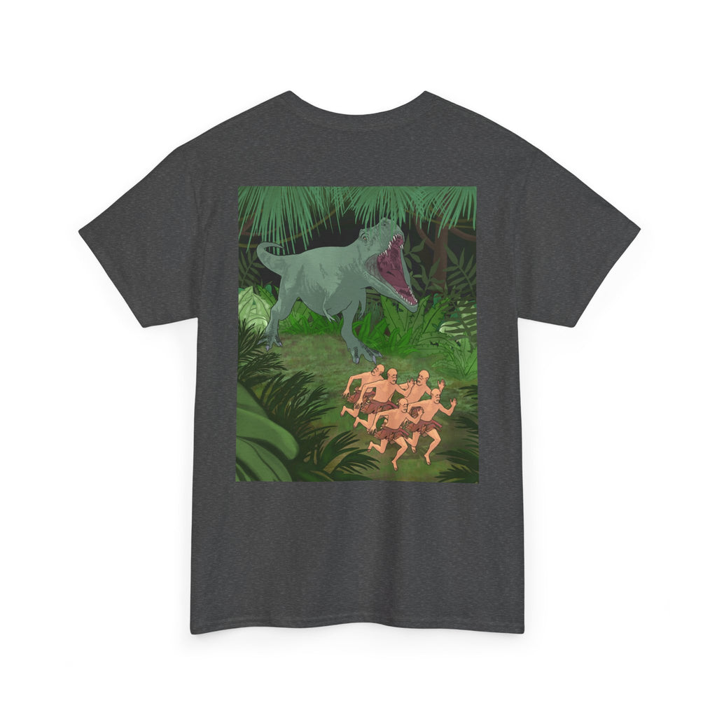 T-shirt Chauve qui peux manches courtes imprimés