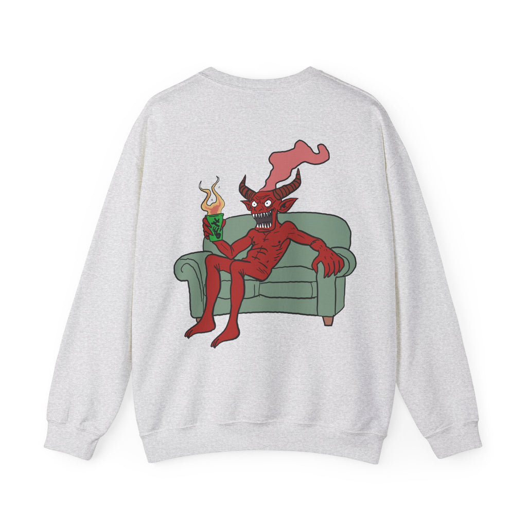 Sweatshirt Démon manches longues imprimés