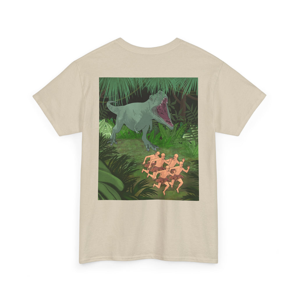 T-shirt Chauve qui peux manches courtes imprimés