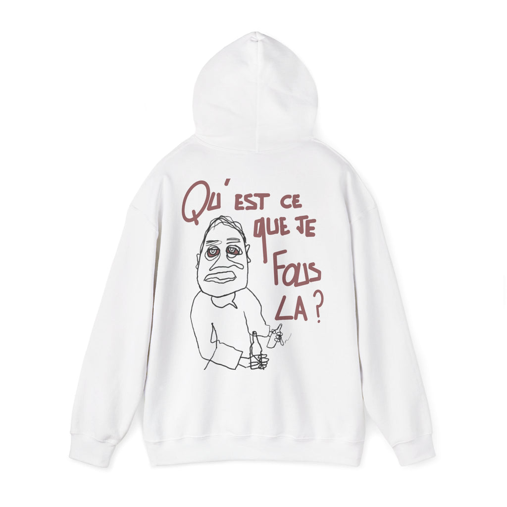 Sweat à capuche L'endormi manches longues imprimés