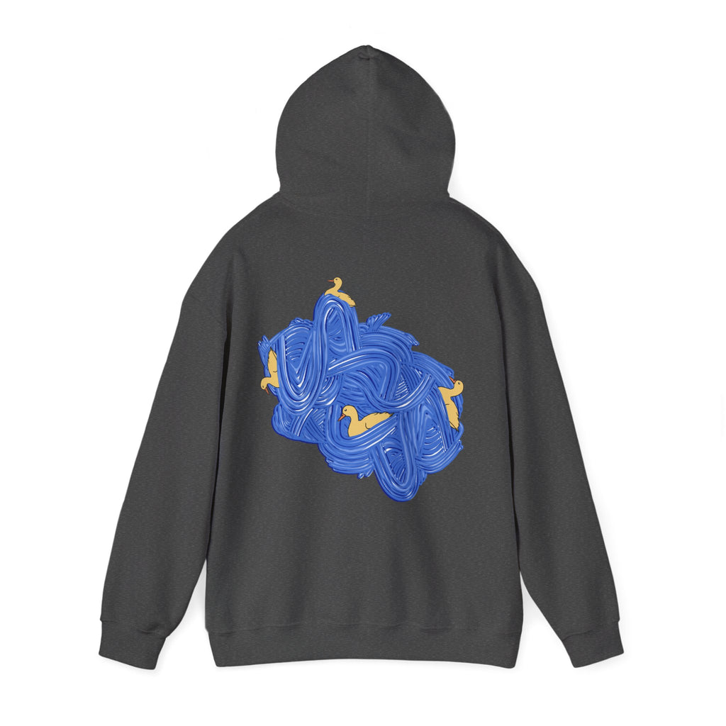 Sweat à capuche Duck Wave manches longues imprimés