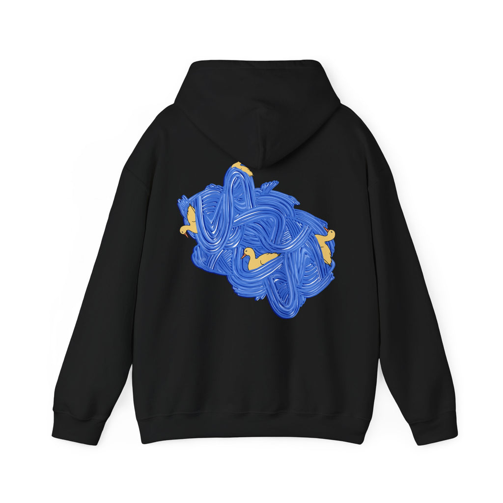 Sweat à capuche Duck Wave manches longues imprimés
