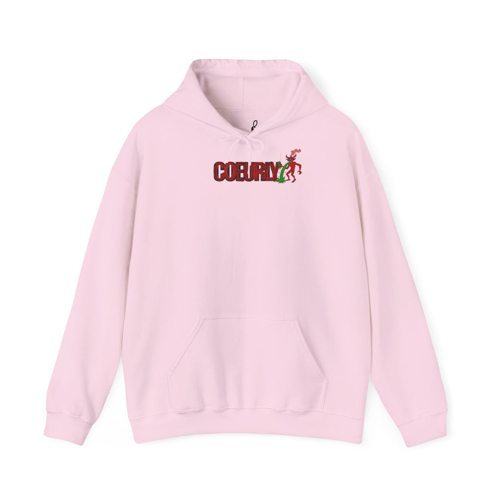 Sweat à capuche Démon manches longues imprimés