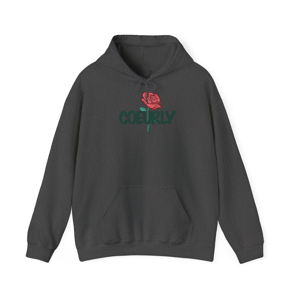Sweat à capuche Les Roses manches longues imprimés