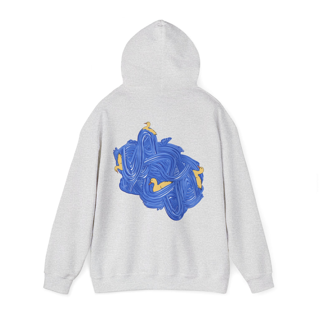 Sweat à capuche Duck Wave manches longues imprimés