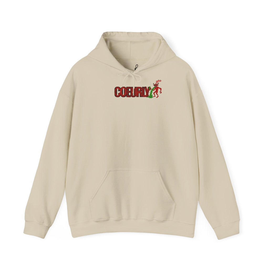 Sweat à capuche Démon manches longues imprimés