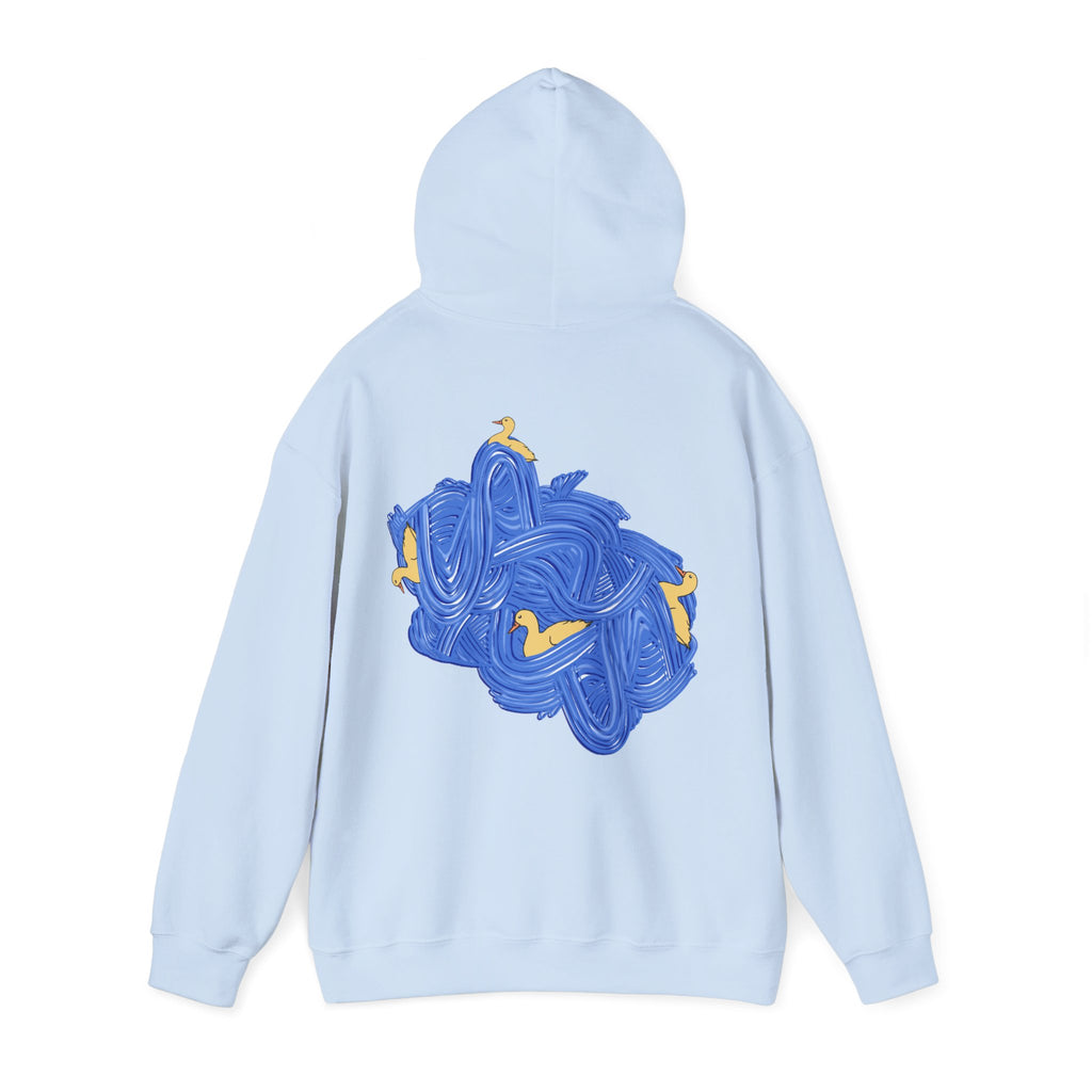 Sweat à capuche Duck Wave manches longues imprimés