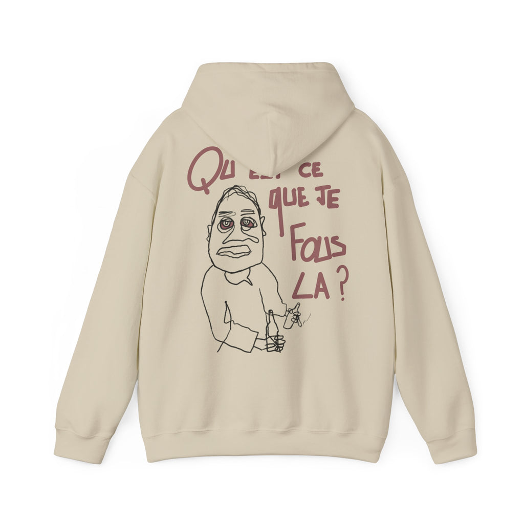 Sweat à capuche L'endormi manches longues imprimés