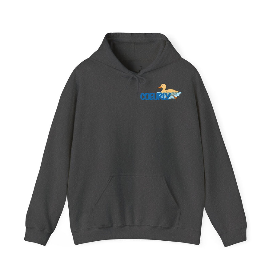 Sweat à capuche Duck Wave manches longues imprimés