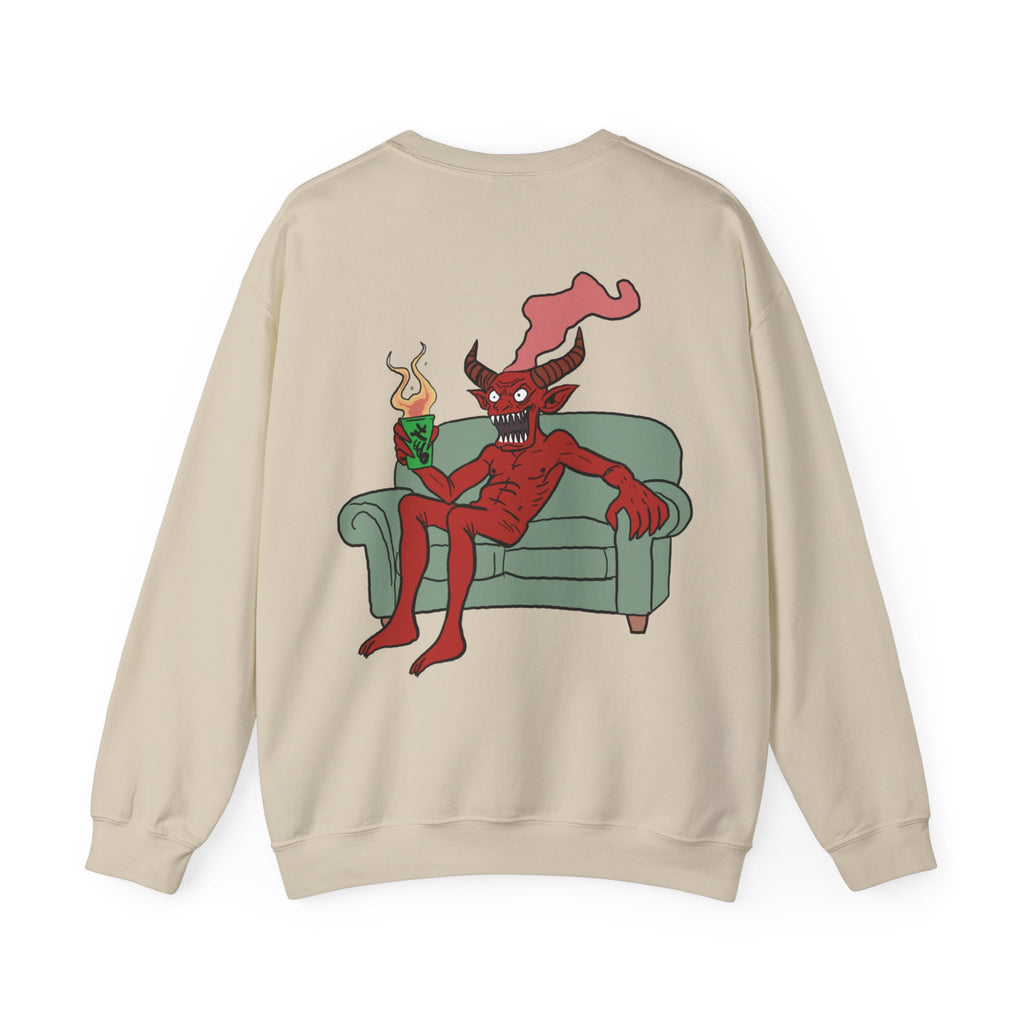 Sweatshirt Démon manches longues imprimés