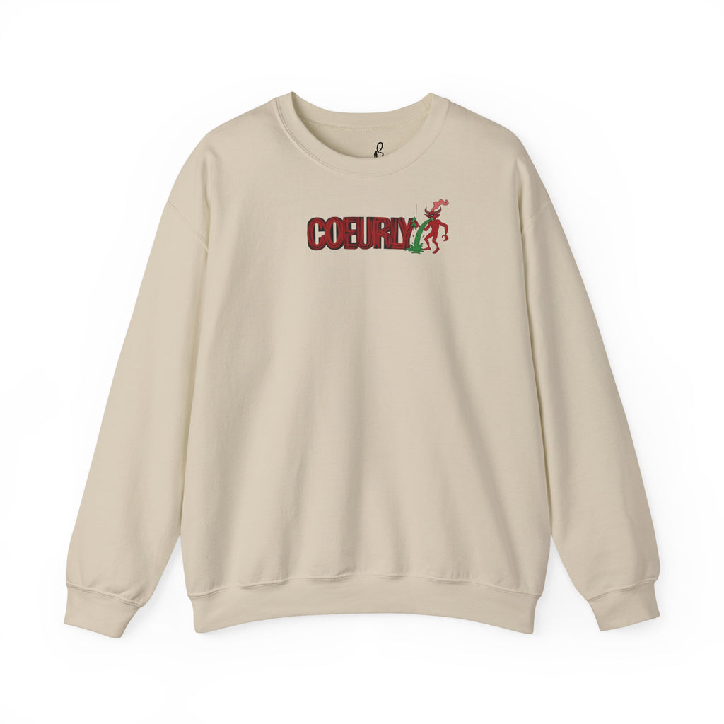 Sweatshirt Démon manches longues imprimés