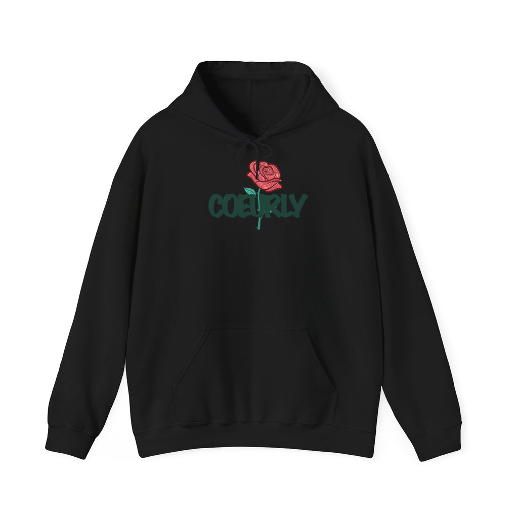 Sweat à capuche Les Roses manches longues imprimés