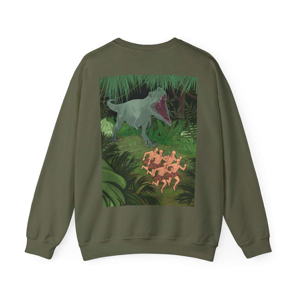 Sweatshirt Chauve qui peux manches longues imprimés