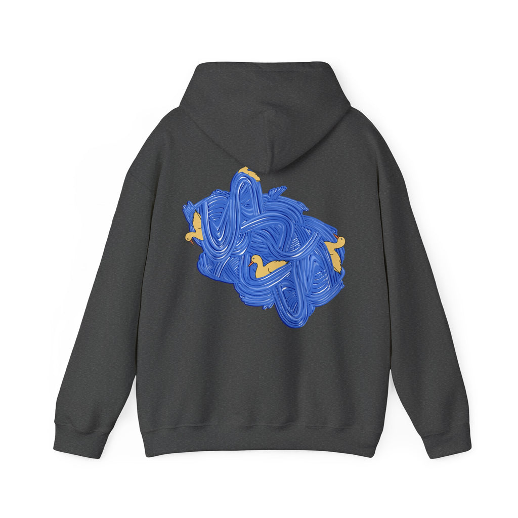 Sweat à capuche Duck Wave manches longues imprimés