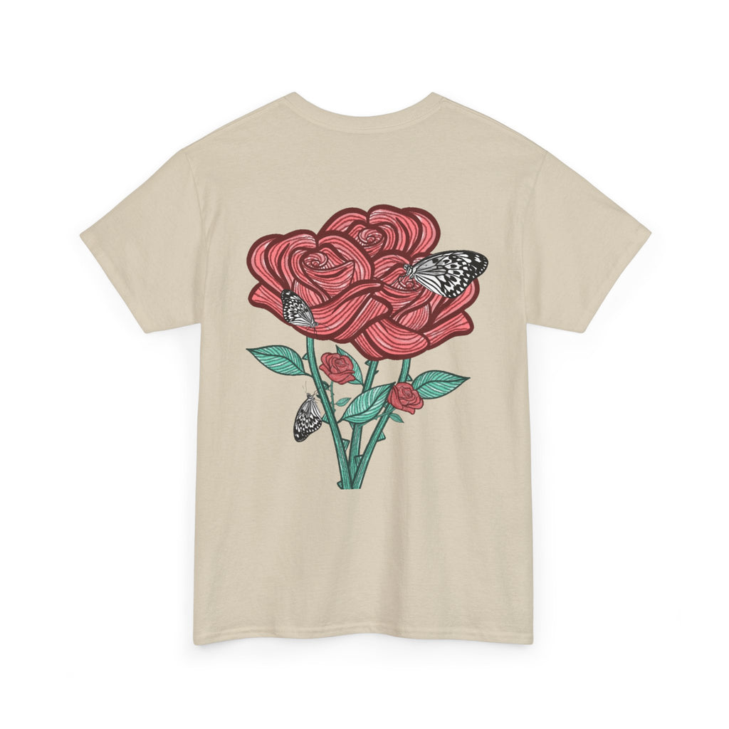 T-shirt Les Roses manches courtes imprimés