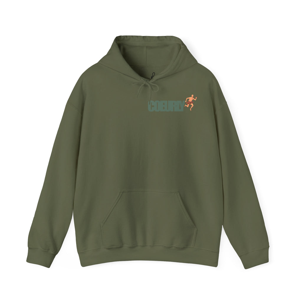 Sweat à capuche Chauve qui peux manches longues imprimés