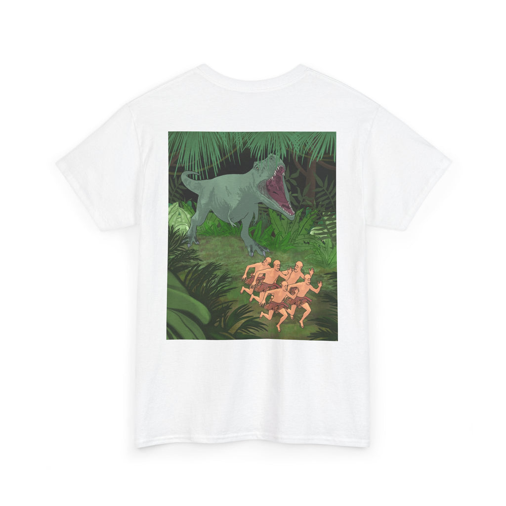 T-shirt Chauve qui peux manches courtes imprimés
