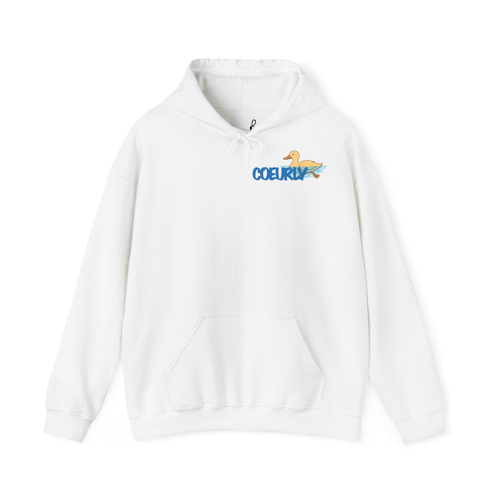 Sweat à capuche Duck Wave manches longues imprimés
