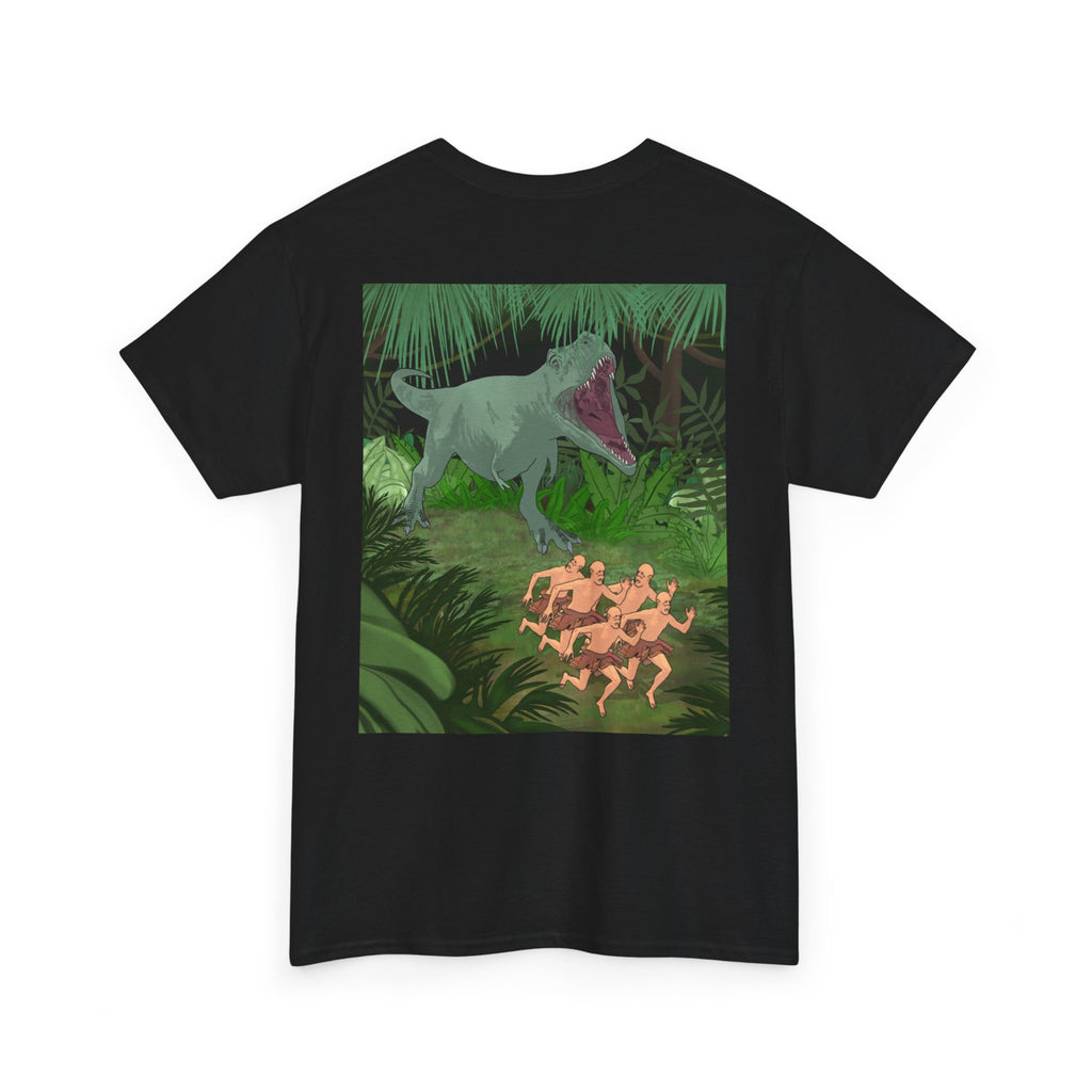 T-shirt Chauve qui peux manches courtes imprimés