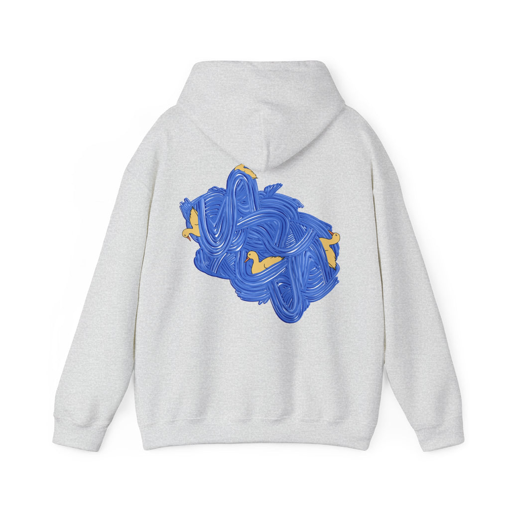 Sweat à capuche Duck Wave manches longues imprimés