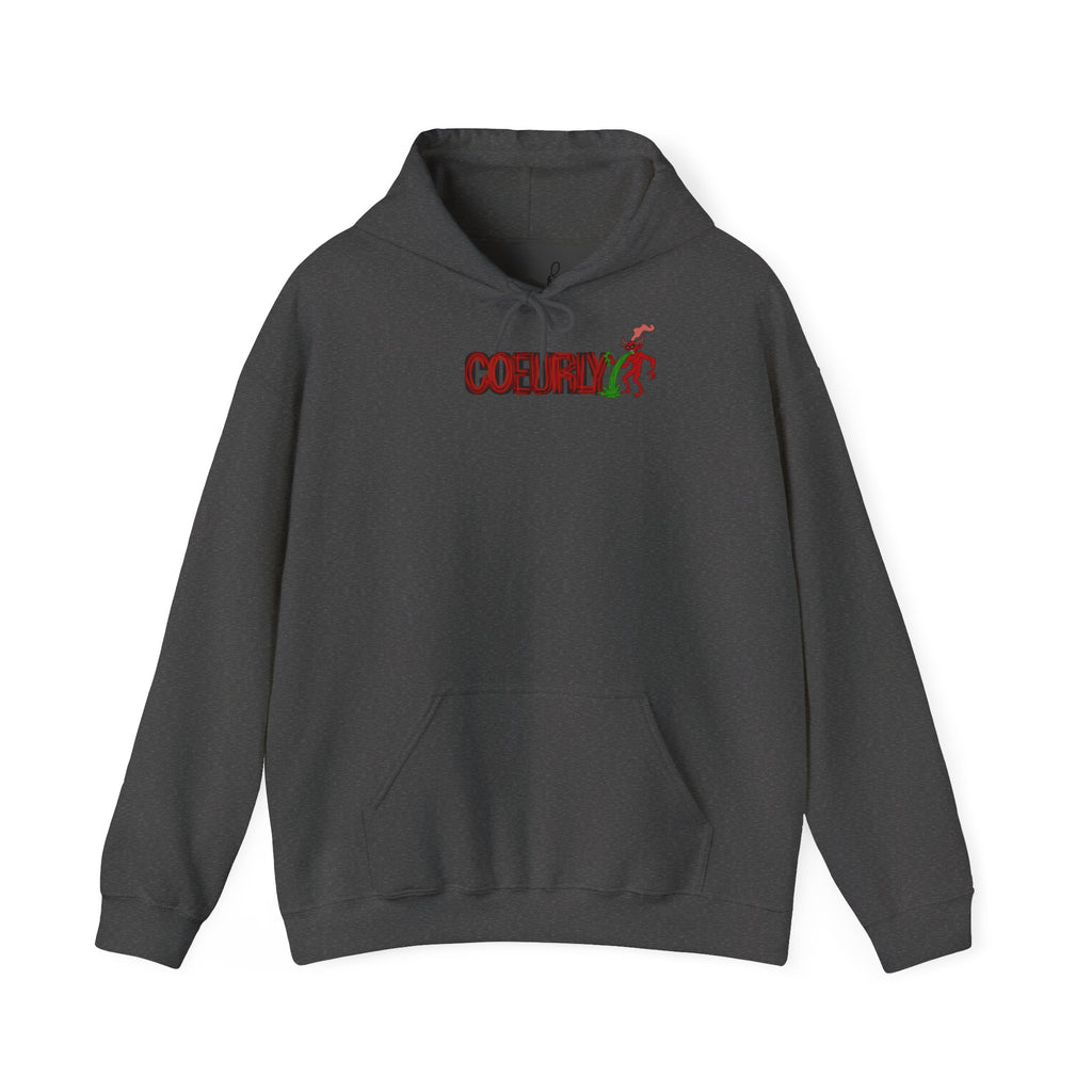 Sweat à capuche Démon manches longues imprimés