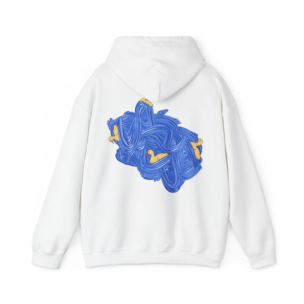 Sweat à capuche Duck Wave manches longues imprimés