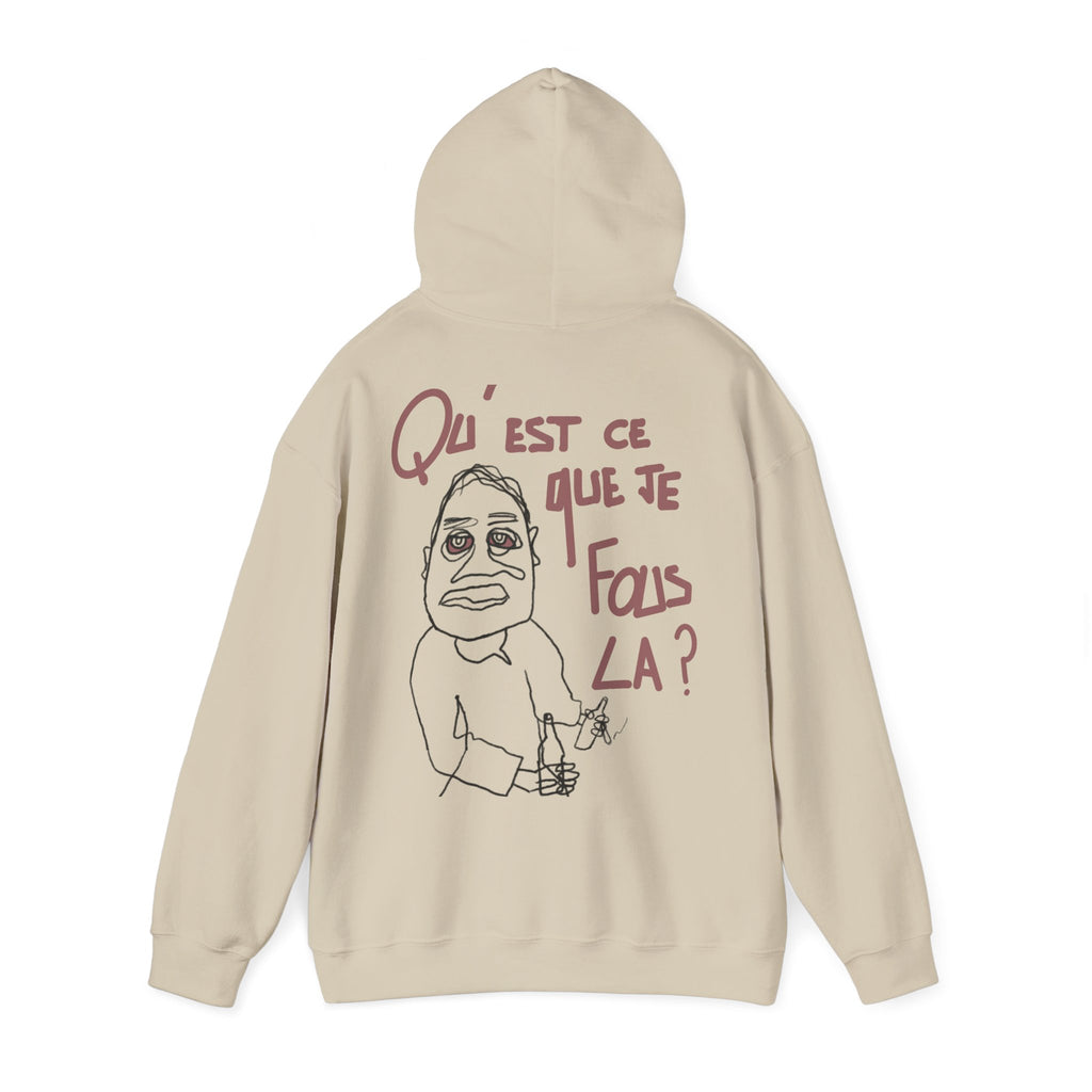Sweat à capuche L'endormi manches longues imprimés